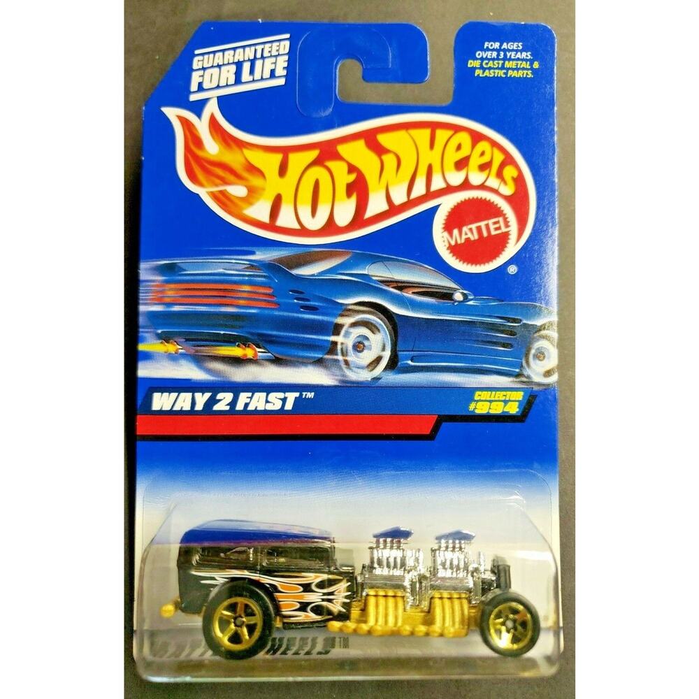 1999 Hot Wheels Way 2 Fast #994 Custom Cars HW8